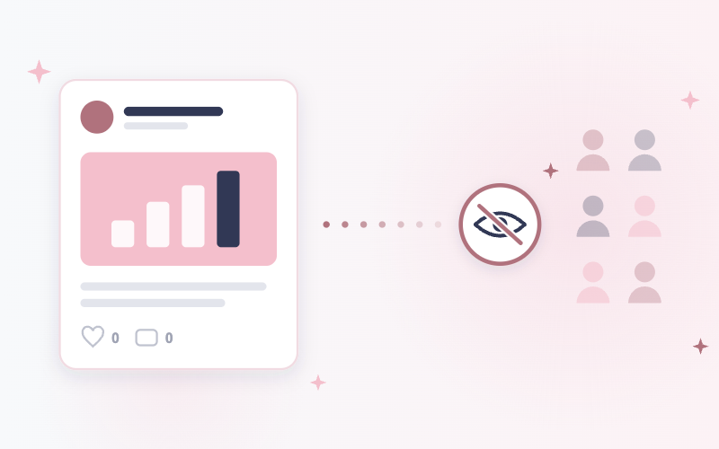 Vous postez, mais vos clients ne vous voient pas